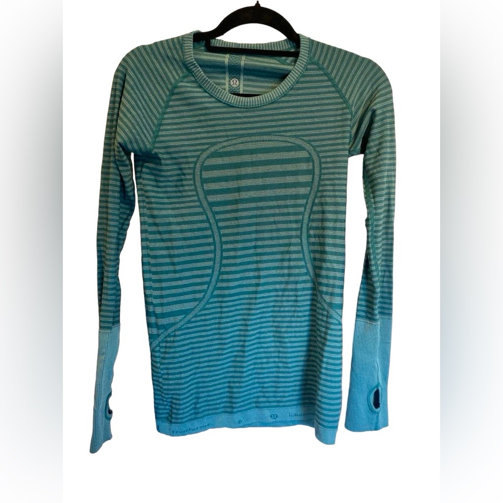 13. Lululemon swiftly long sleeve top Size 6